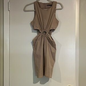 Zara cut out mini dress
